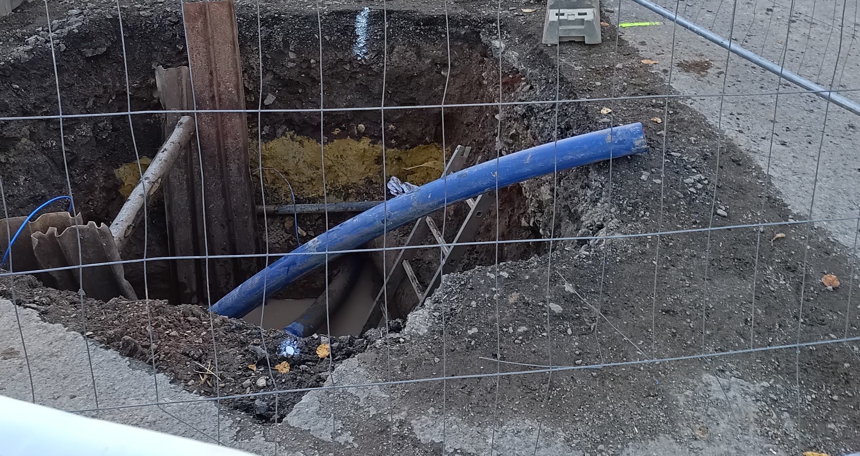 Bezvýkopová výstavba vodovodu a tlakové kanalizace