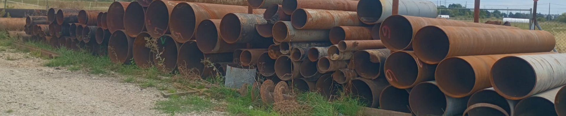 Prodej nového i použitého ocelového potrubí
